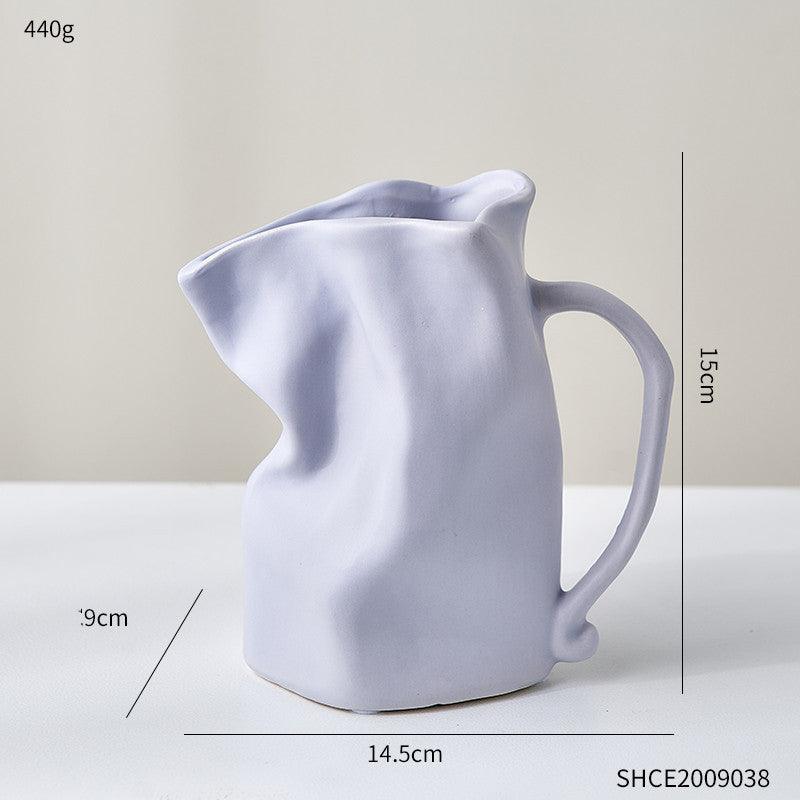 Nordic Luxury Electroplated Ceramic Vase Ornaments - Pacisia