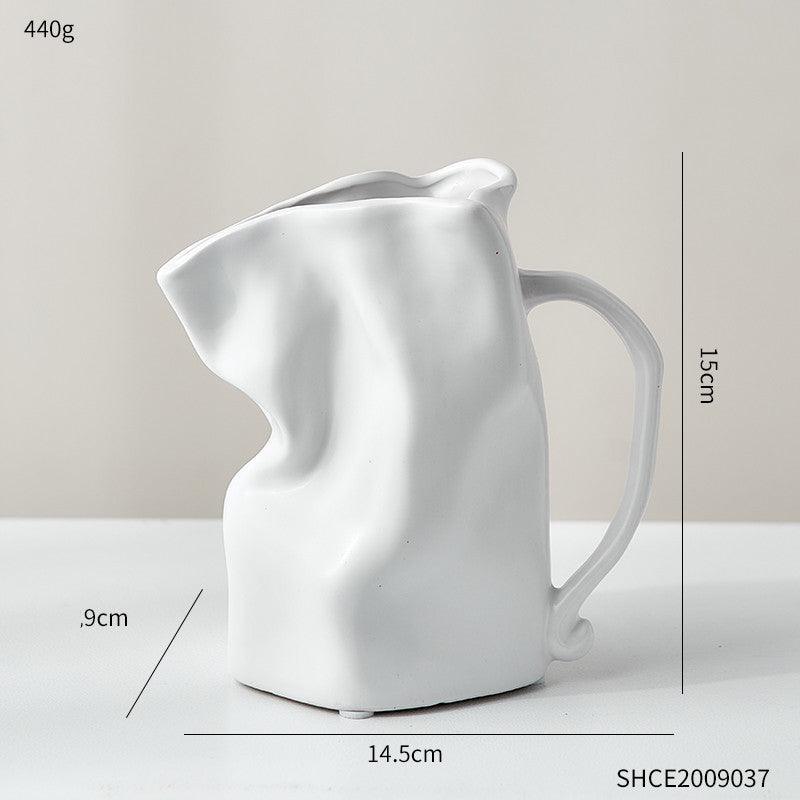 Nordic Luxury Electroplated Ceramic Vase Ornaments - Pacisia