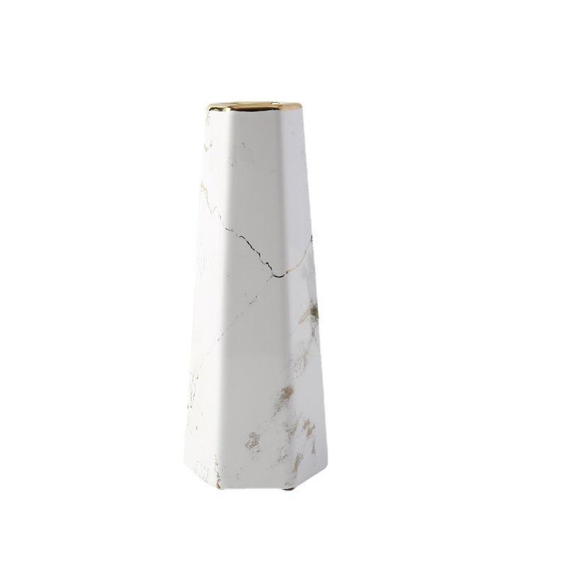 Nordic Marble Vase Living Room Ornament - Pacisia