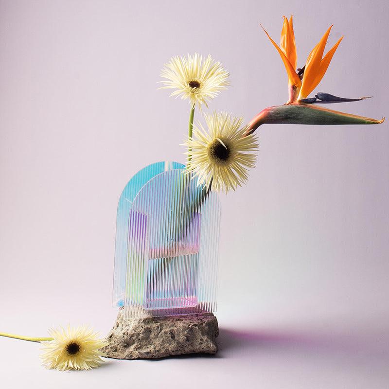 Nordic Minimalist Acrylic Vase Creative Vase - Pacisia