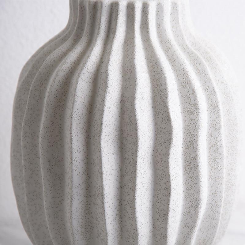 Nordic Minimalist Ceramic Creative Petal Vase Decoration - Pacisia