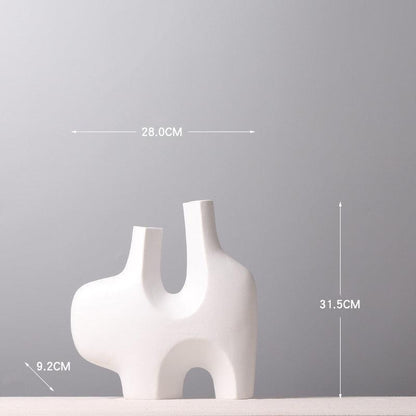 Nordic Minimalist Creative Ceramic Vase - Pacisia