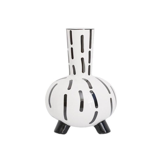 Nordic Minimalist Creative Hand-painted Vase Ceramics - Pacisia