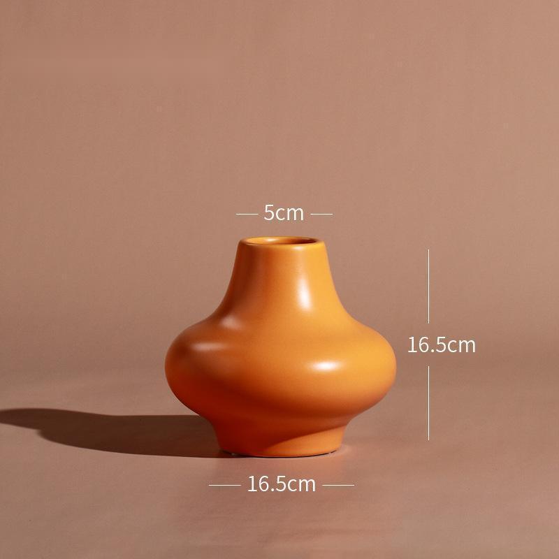 Nordic Minimalist Desktop Floral Home Ceramic Vase - Pacisia