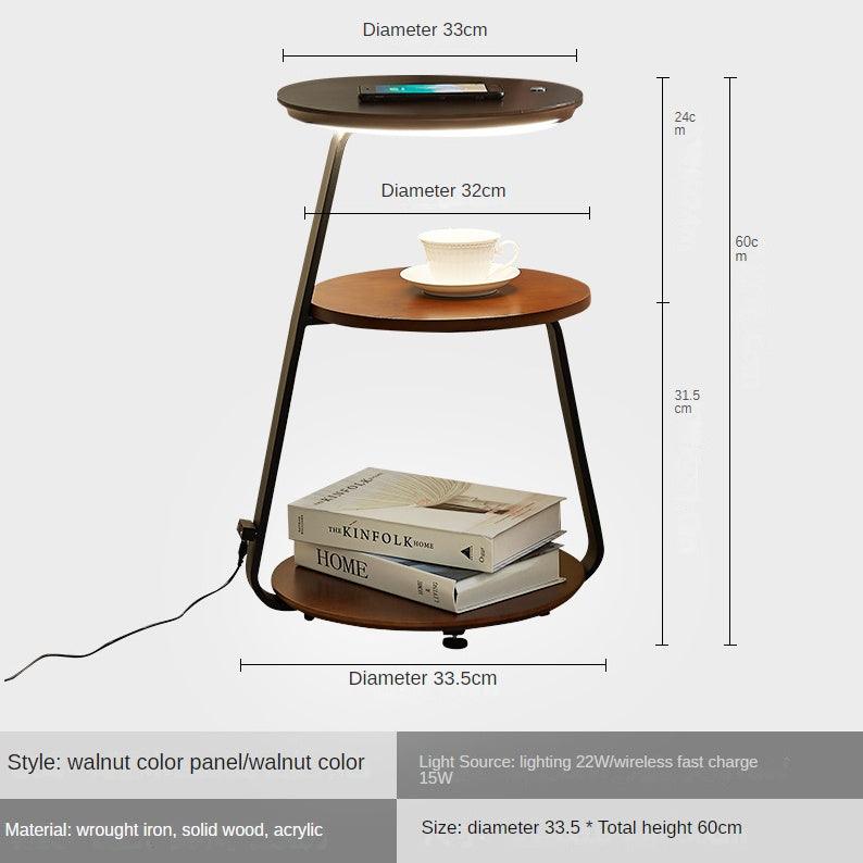 Nordic Minimalist Floor Lamp Wireless Charging Rack - Pacisia