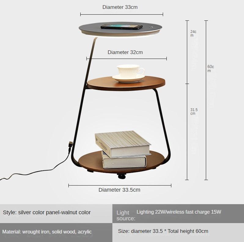 Nordic Minimalist Floor Lamp Wireless Charging Rack - Pacisia
