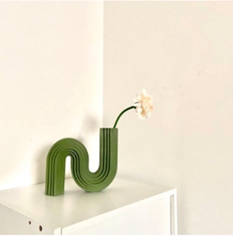 Nordic Minimalist Geometric Shape Creative Vase Home Decoration - Pacisia