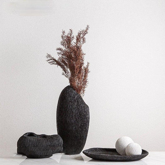 Nordic Minimalist Resin Creative Coral Pattern Vase - Pacisia