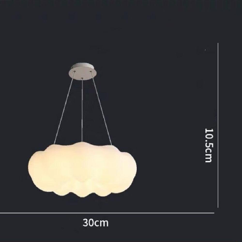 Nordic Modern Simple Bedroom Small Cloud Chandelier - Pacisia