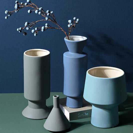 Nordic modern style ceramic vase - Pacisia