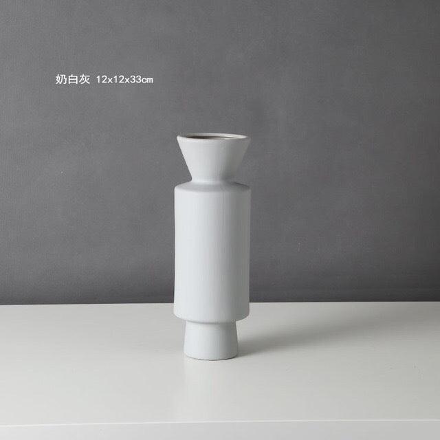 Nordic modern style ceramic vase - Pacisia