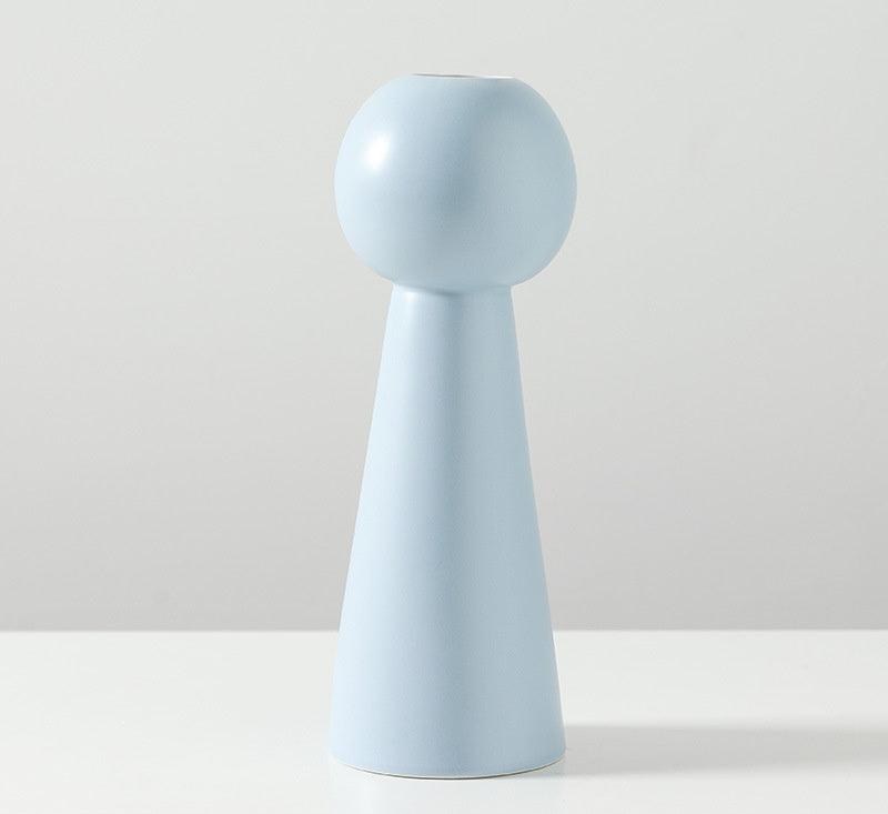 Nordic Morandi Ceramic Vase Ornament Decoration - Pacisia