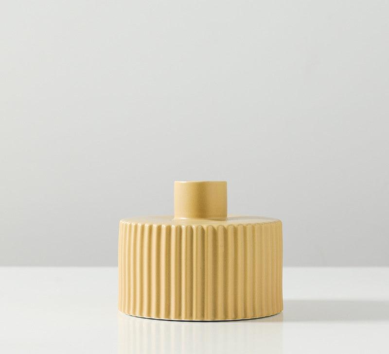 Nordic Morandi Ceramic Vase Ornament Decoration - Pacisia