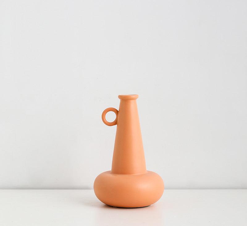 Nordic Morandi Ceramic Vase Ornament Decoration - Pacisia