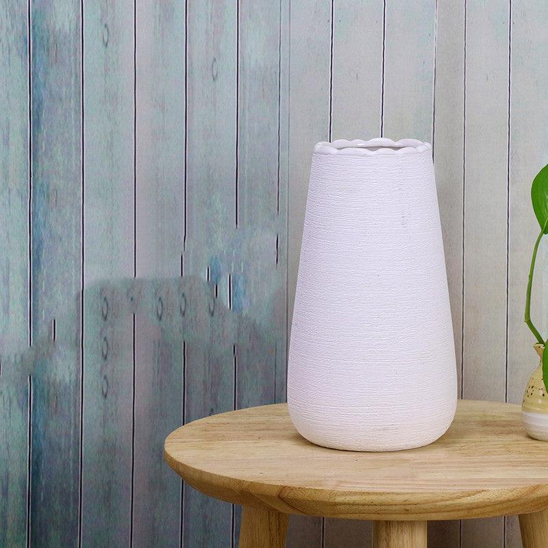 Nordic Plastic Vase Decoration Imitation Ceramic - Pacisia