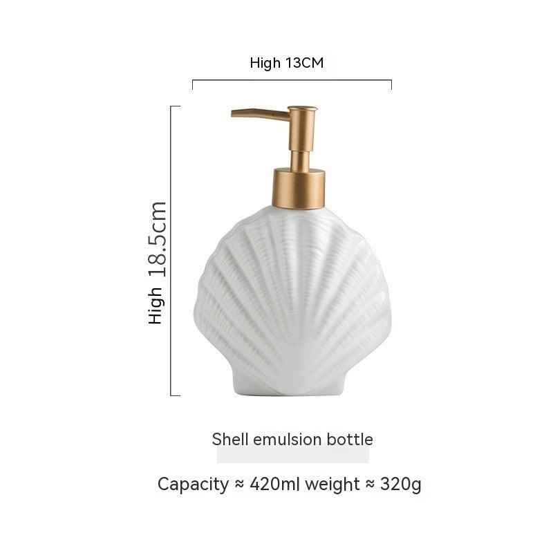 Nordic Style Ceramic Bathroom Storage Gel Hand Sanitizer Disinfectant Bottle - Pacisia