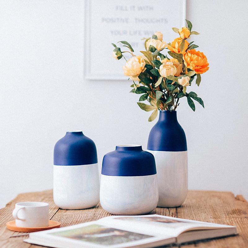 Nordic Style Ceramic Vase Decoration Living Room Decoration - Pacisia