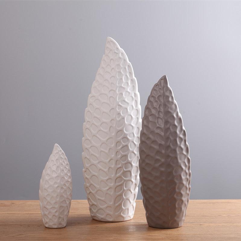 Nordic Style Morden Creative Design Flower Vase Ceramic Home Decor Fashion Vase - Pacisia
