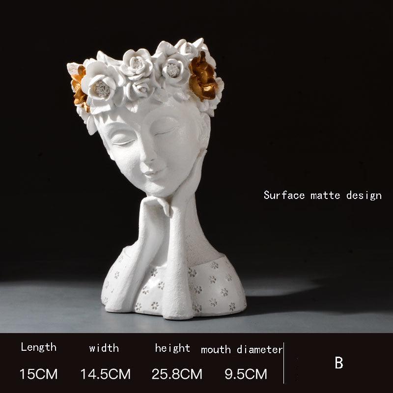 Nordic Vase Decoration Living Room Flower Arrangement Personality Decoration - Pacisia