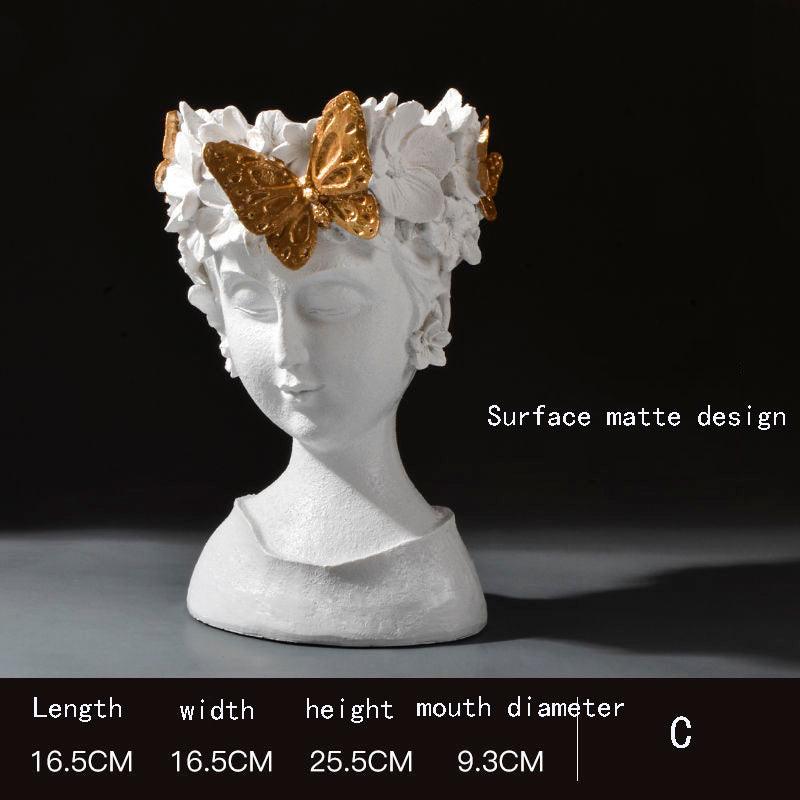 Nordic Vase Decoration Living Room Flower Arrangement Personality Decoration - Pacisia