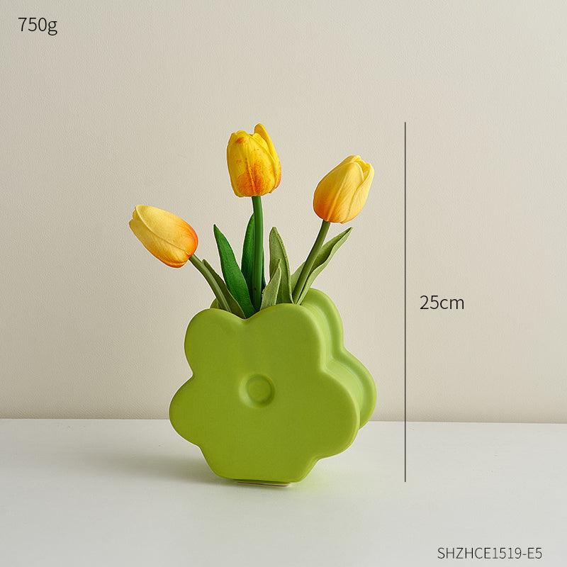 Nordic Wind Ceramic Vase Ornaments Are Luxurious - Pacisia