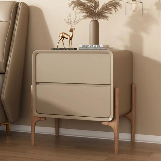 Nordic Wood Bedsides Table Unique Basses Laden Modern Coffee Desk Drawers Nightstands Luxury Mesitas De Noche Trendy Furniture - Pacisia
