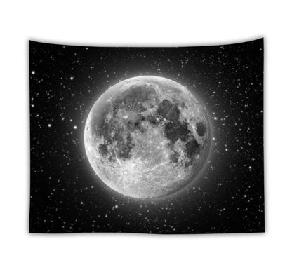 Ocean moon tapestry nature dorm decor wall tapestry - Pacisia