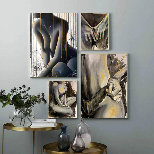 Oil Painting Woman Canvas Art - Home Decoration Wall Prints - Pacisia