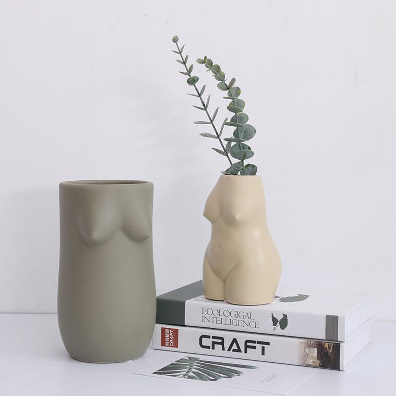 Personalized Dried Flower Ceramic Decorative Vase - Pacisia