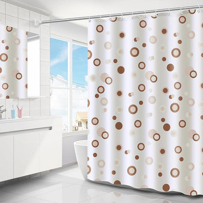 PEVA Anti-mildew Waterproof Multi-color Optional Shower Curtain - Pacisia