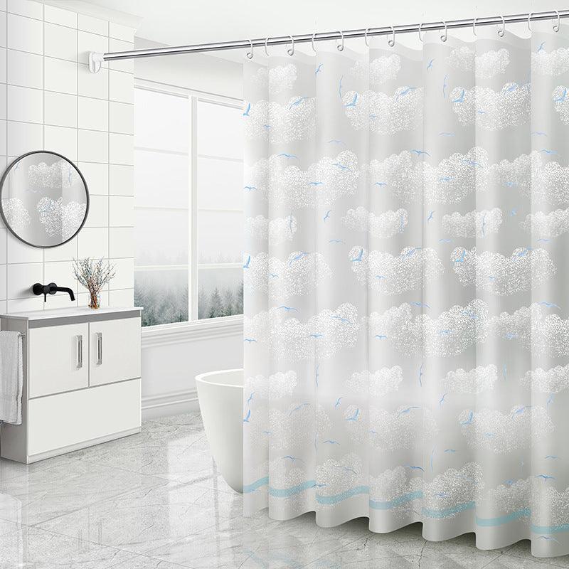 PEVA Anti-mildew Waterproof Multi-color Optional Shower Curtain - Pacisia