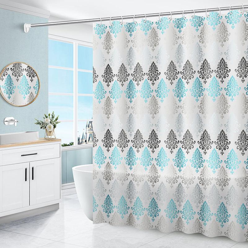 PEVA Anti-mildew Waterproof Multi-color Optional Shower Curtain - Pacisia