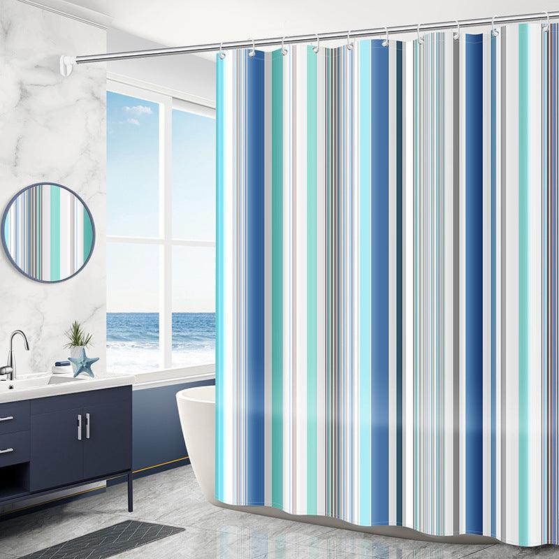 PEVA Anti-mildew Waterproof Multi-color Optional Shower Curtain - Pacisia