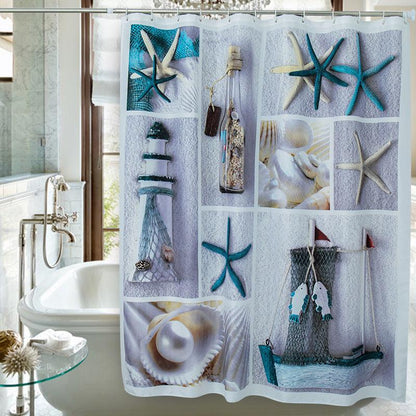 Pick up the memory polyester shower curtain - Pacisia