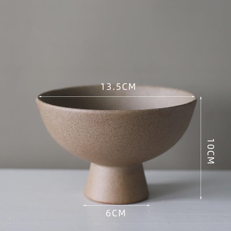 Plain Ceramic Home Decoration Creative Vase Furnishings - Pacisia