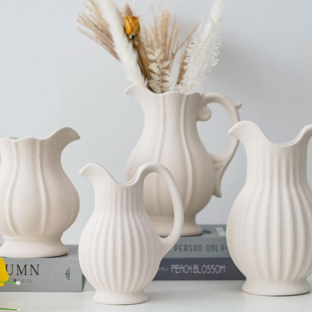 Plain Embryonic Ceramic Vase Decoration - Pacisia