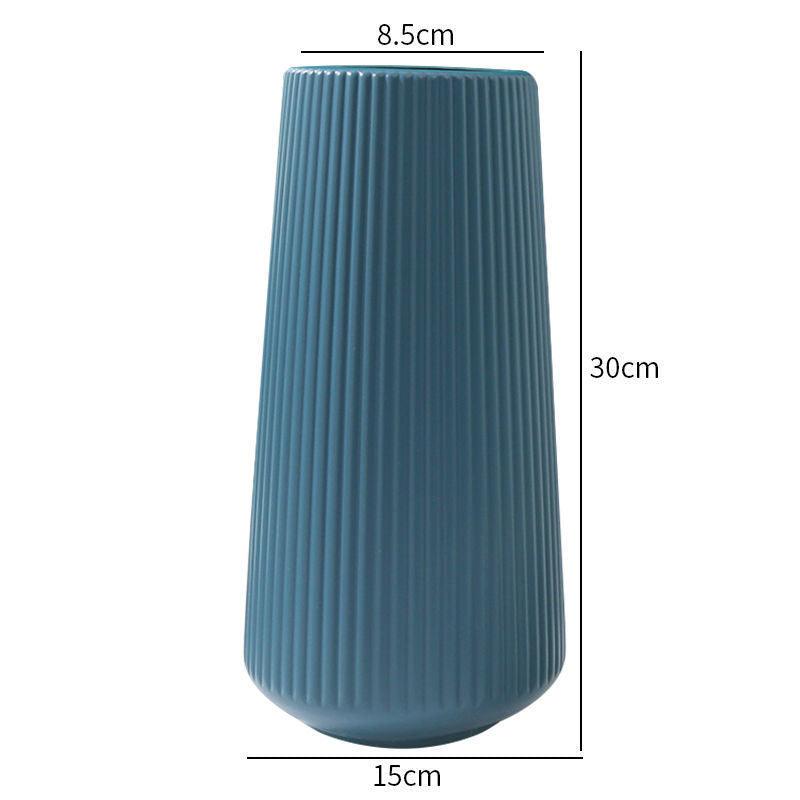 Plastic Color Household Flower Dryer Dining Room Decoration Vase - Pacisia