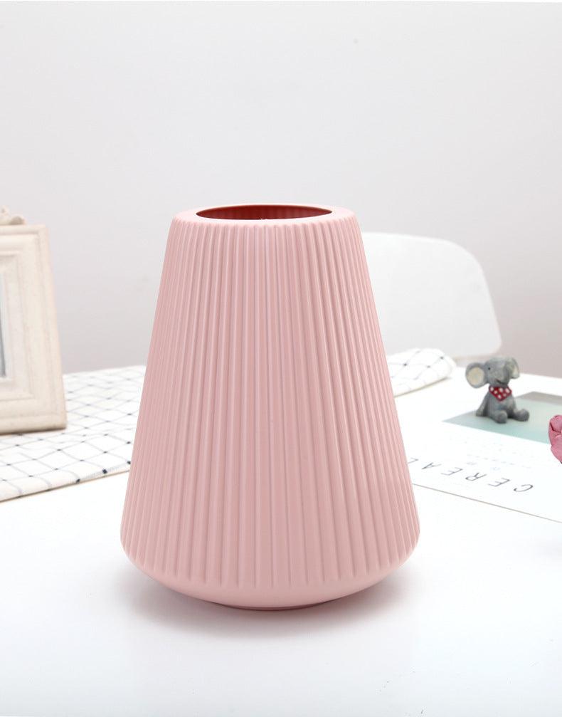 Plastic Color Household Flower Dryer Dining Room Decoration Vase - Pacisia