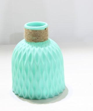 Plastic Vase Modern Imitation Ceramic Artificial Flower Container - Pacisia