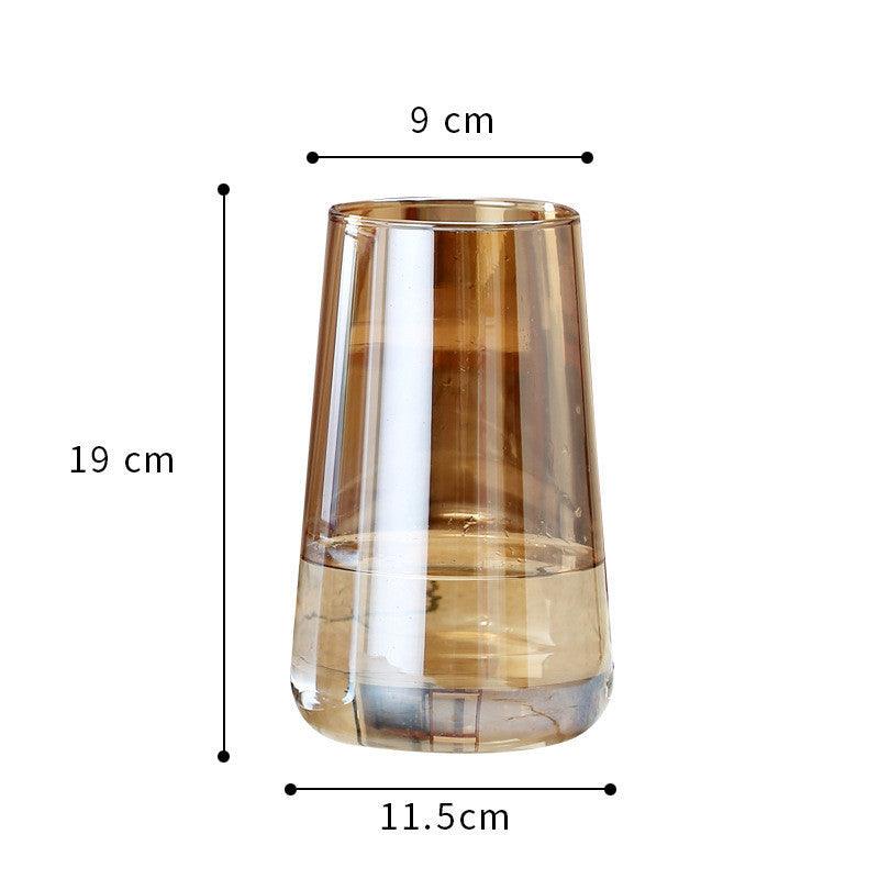 Plating Symphony Handmade Glass Vase - Pacisia