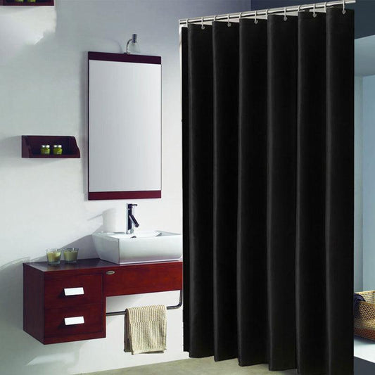 Polyester Shower Curtain Impervious Bathroom Partition Curtain Curtain - Pacisia