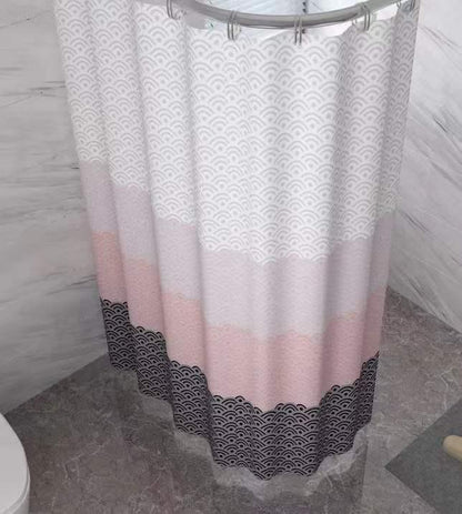 Polyester Waterproof And Mildew Proof Bathroom Partition Curtain Shower Curtain - Pacisia