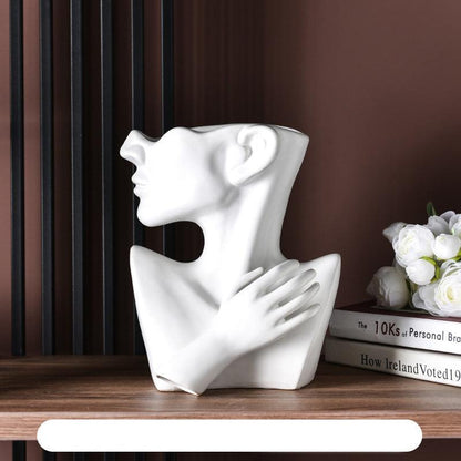 Portrait Ceramic Vase - Pacisia