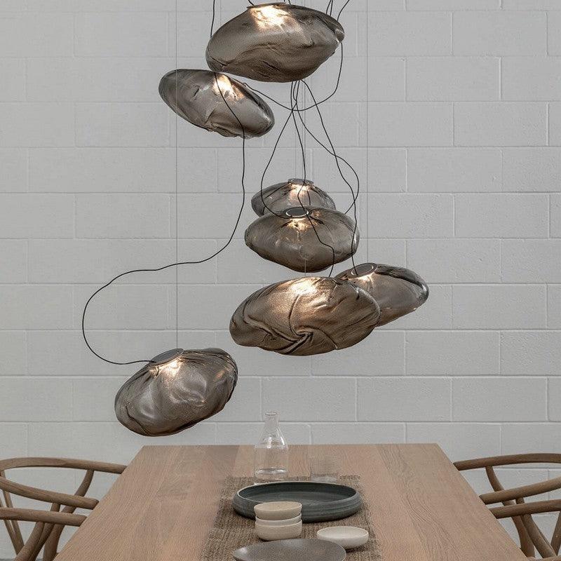 Postmodern Light Luxury Glass Decorative Chandelier - Pacisia