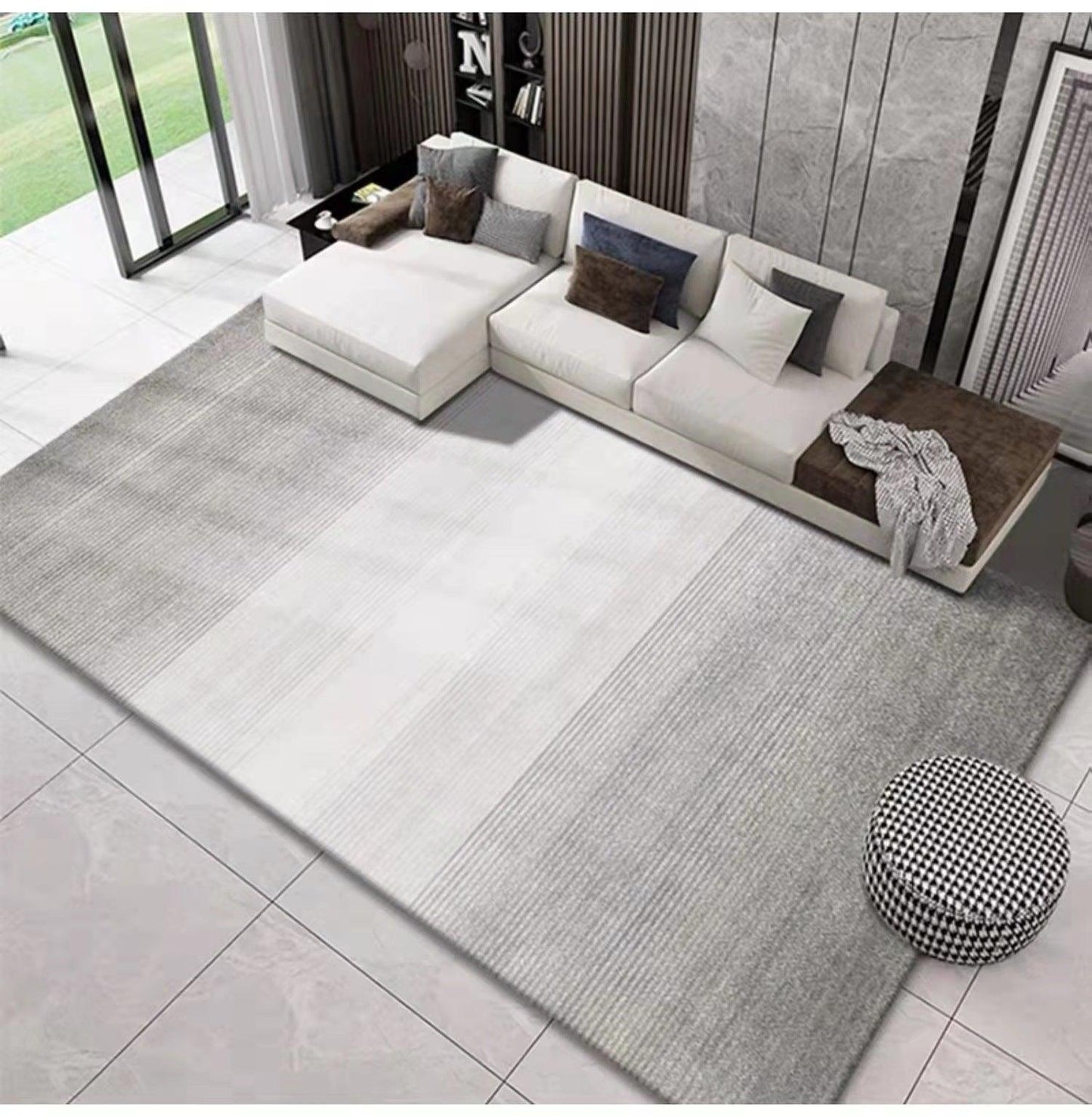 Premium Sofa Carpet Living Room Simple Grey - Pacisia
