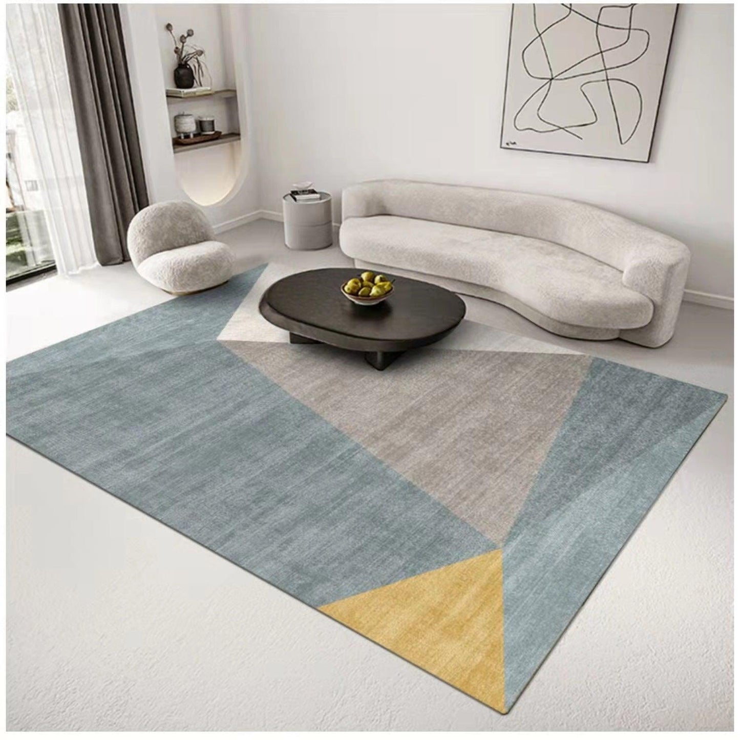 Premium Sofa Carpet Living Room Simple Grey - Pacisia