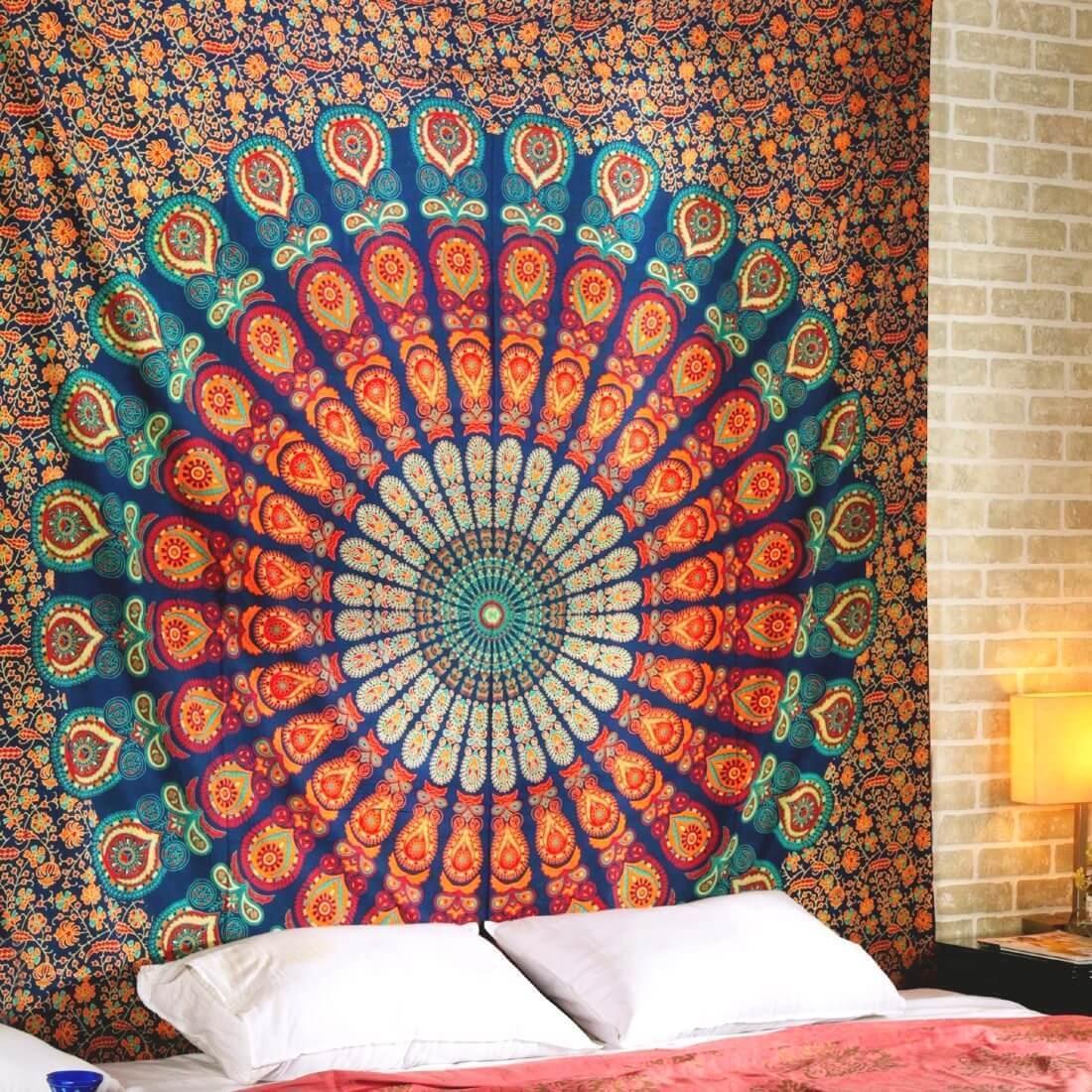Printed Mandala Home Tapestry Wall Hanging Wall Decoration - Pacisia