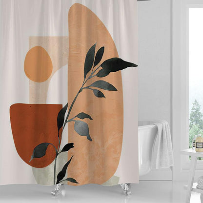 Printed Shower Curtain Waterproof Polyester Shower Curtain - Pacisia