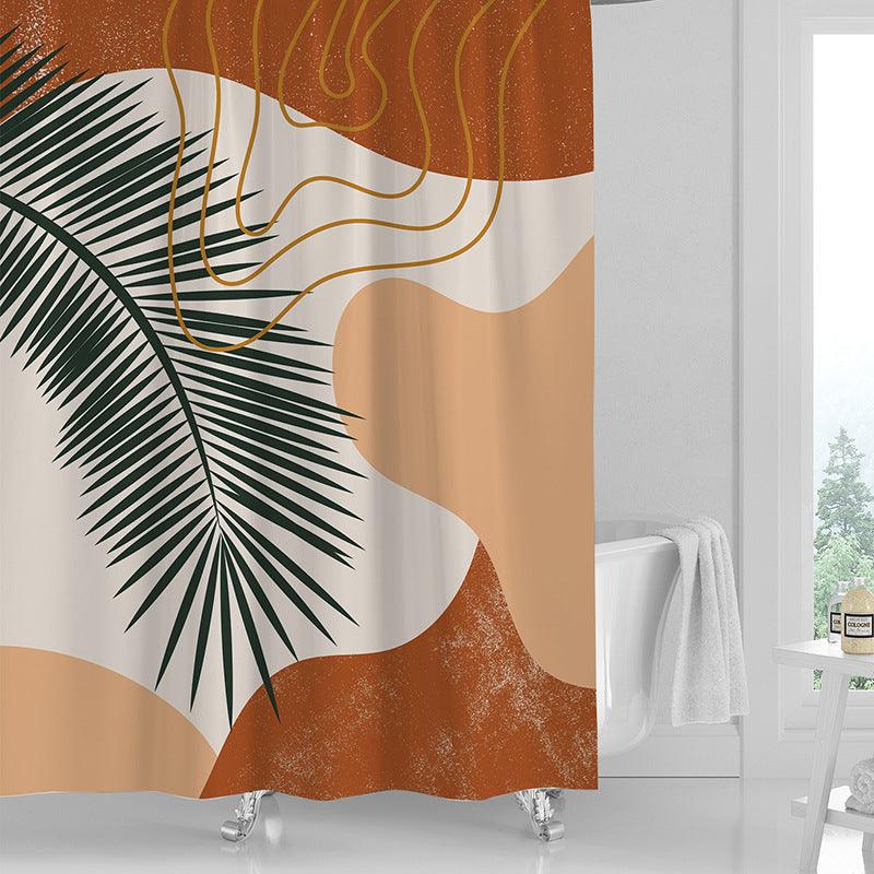 Printed Shower Curtain Waterproof Polyester Shower Curtain - Pacisia