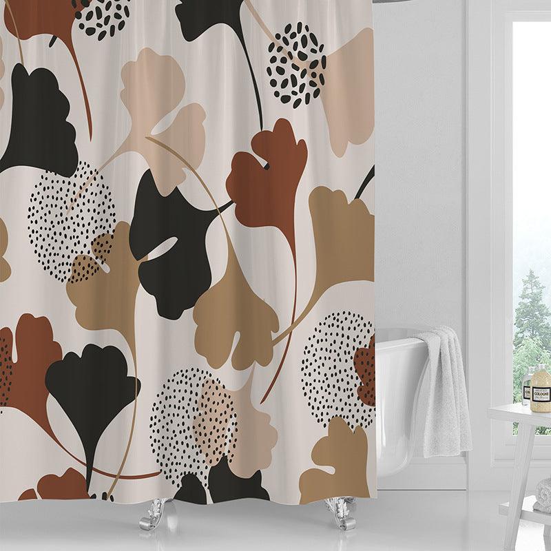 Printed Shower Curtain Waterproof Polyester Shower Curtain - Pacisia